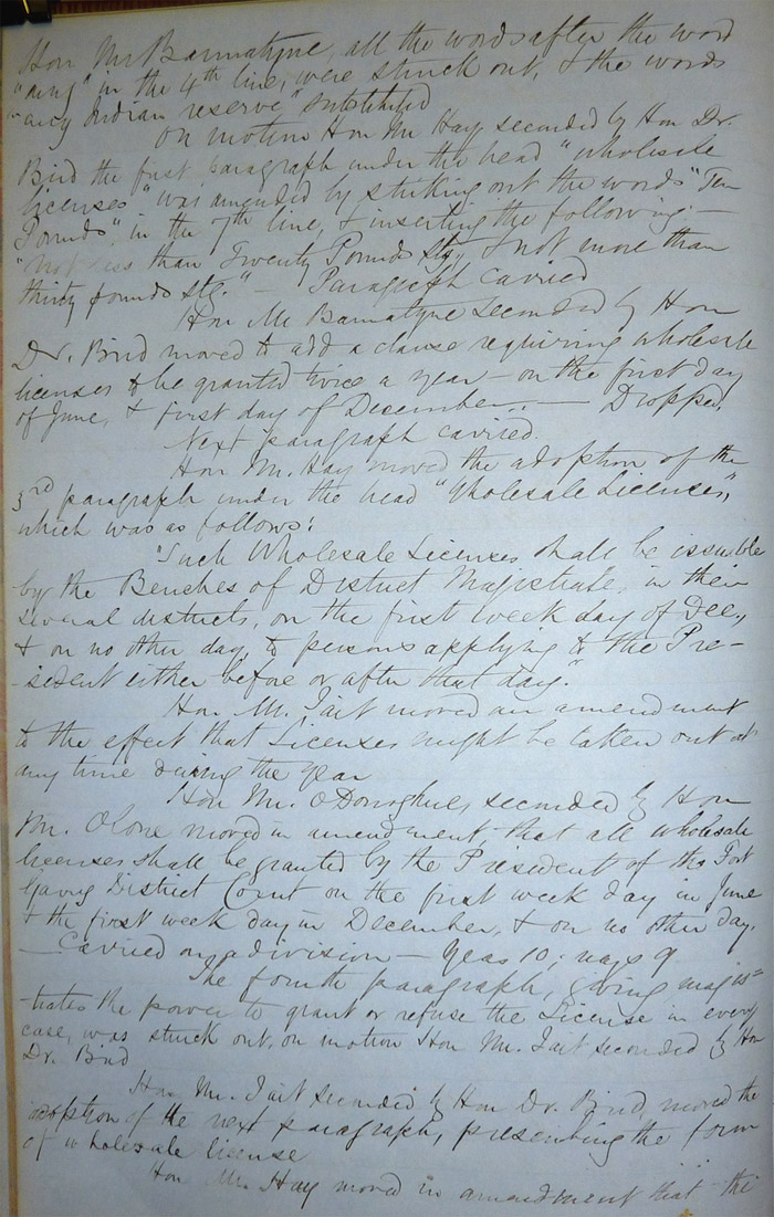 Journal de la session de l’Assemblée législative d’Assiniboia, page 33