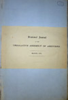 Journal de la session de l’Assemblée législative d’Assiniboia