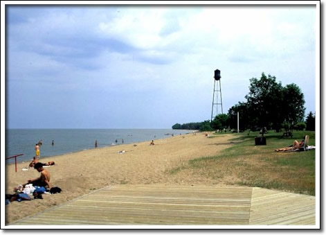 Winnipeg Beach Canadian Pacific Railway Water Tower