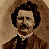 Portrait de Louis Riel en 1873