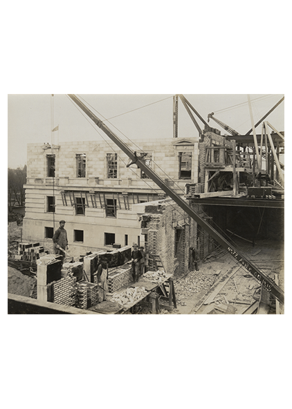 Construction of the Legislative Building